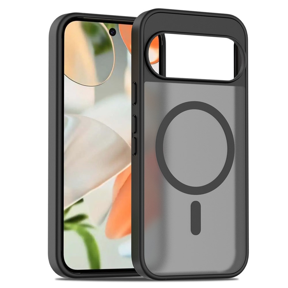 Skin gelový obal s pevnými zády a podporou MagSafe na Google Pixel 10 Pro/Pixel 10 - černý