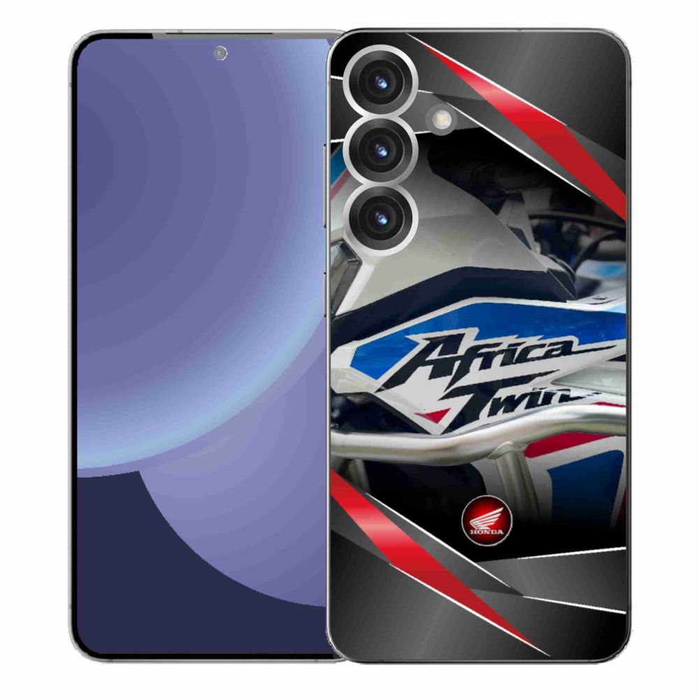 Gelový kryt mmCase na Samsung Galaxy S25+ - motorka honda
