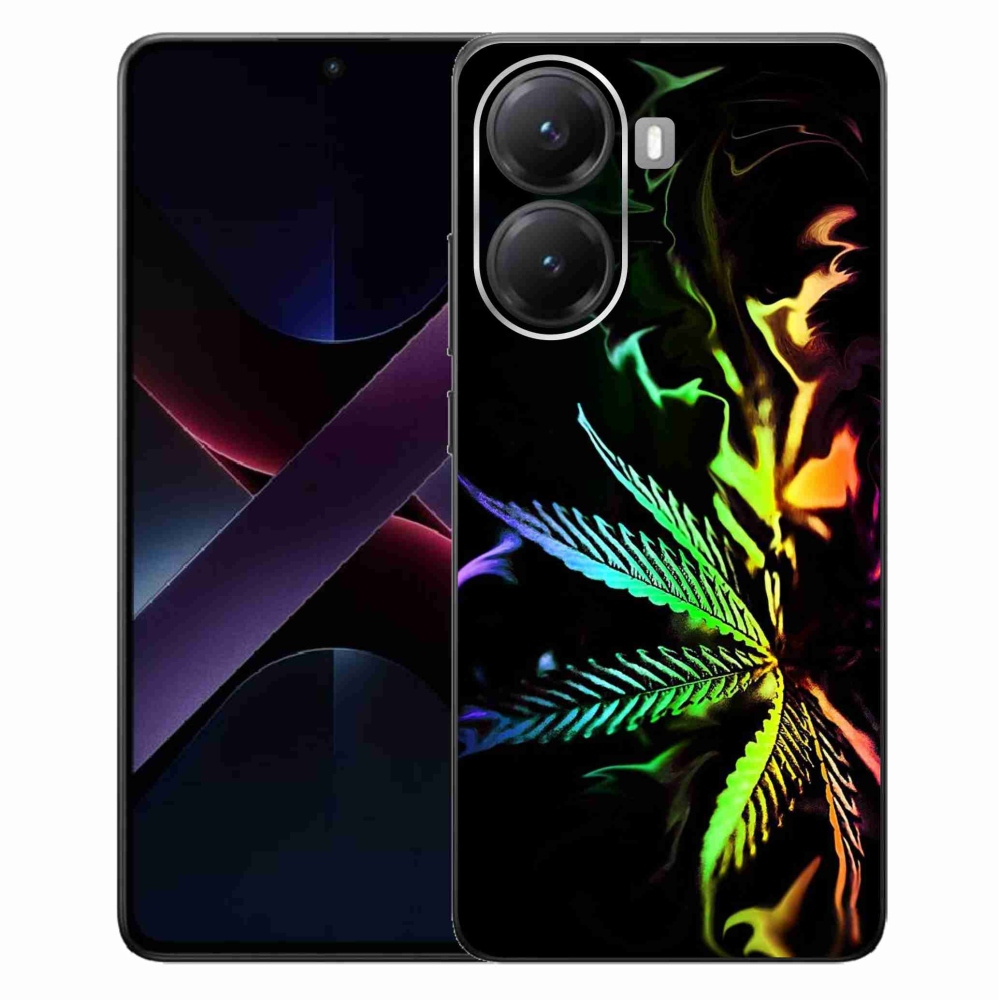 Gelový kryt mmCase na Xiaomi Poco X7 Pro 5G - konopí 2