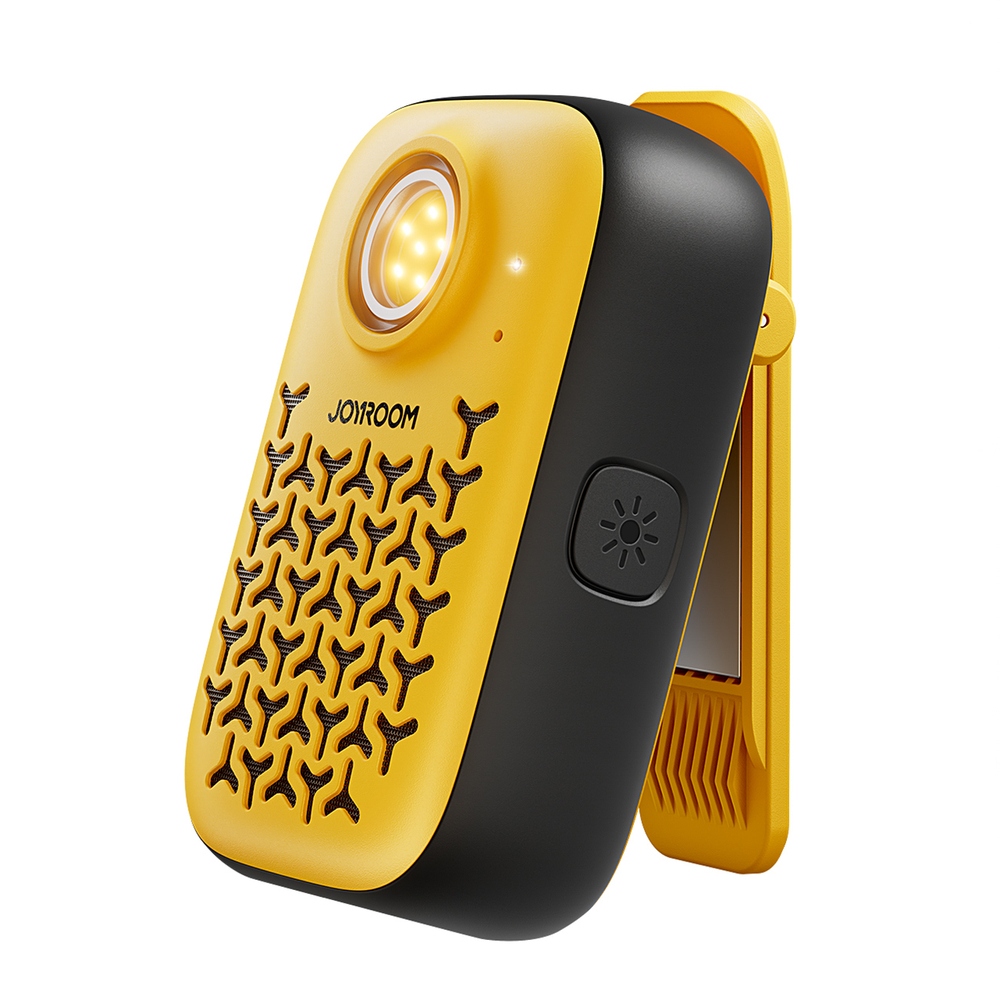 Joyroom Maya JR-MS03 přenosný Bluetooth reproduktor se svítilnou - žlutý