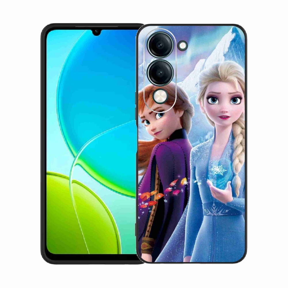 Gelový kryt mmCase na Vivo Y29s 5G - ledové království 3