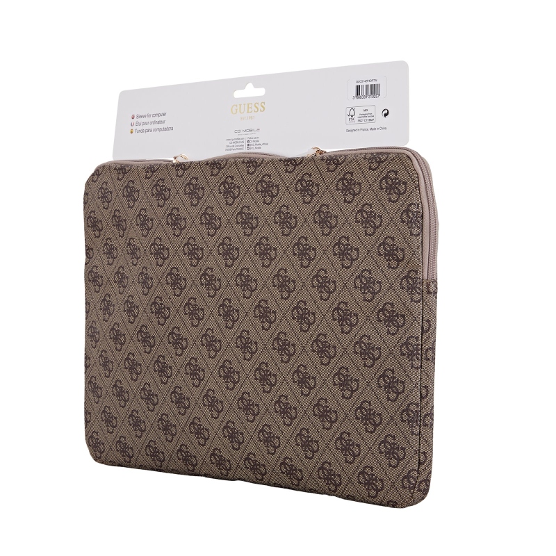 Guess PU 4G Triangle Logo Obal pro Notebook 14