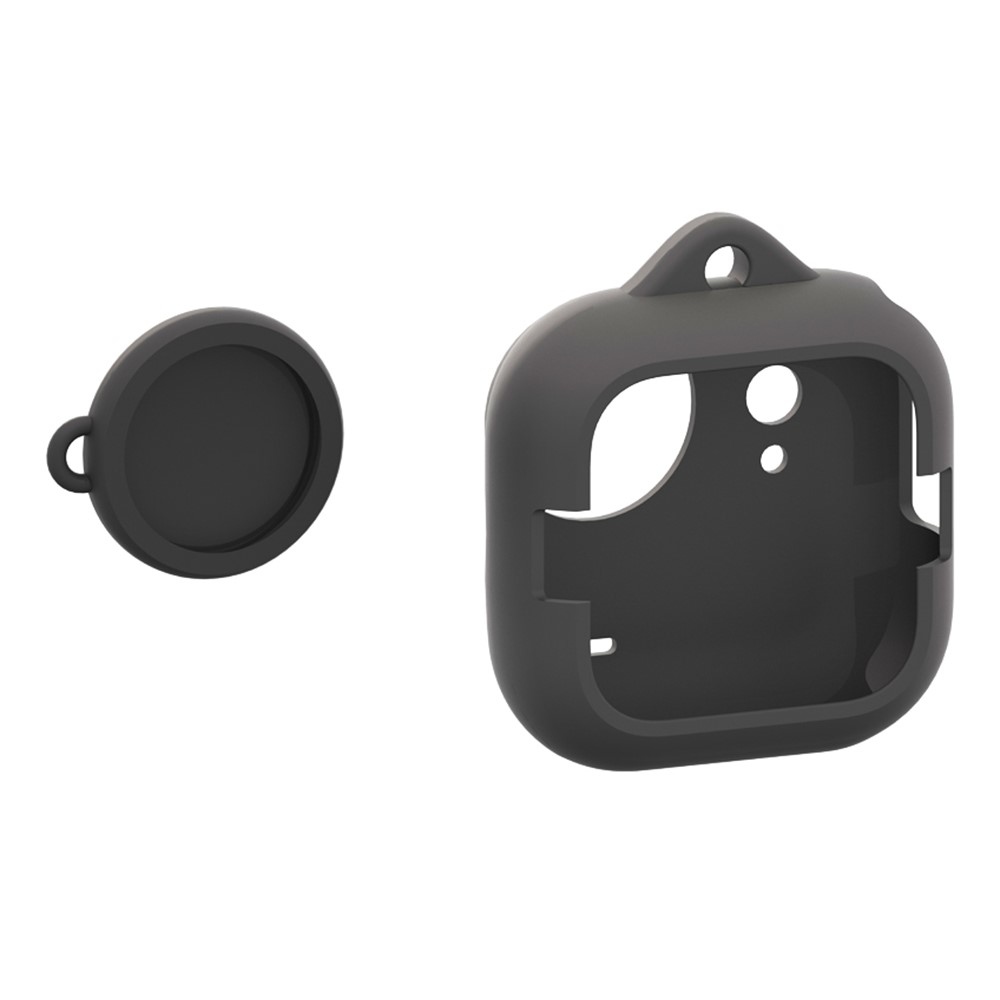 Silikonový ochranný obal s krytkou objektivu pro Insta360 GO Ultra – černý