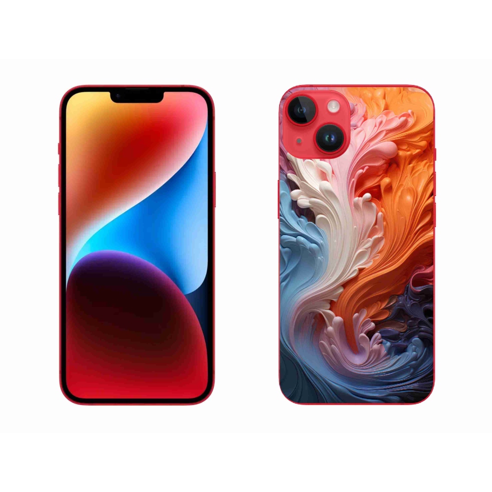 Gelový kryt mmCase na iPhone 14 Plus - abstraktní motiv 8