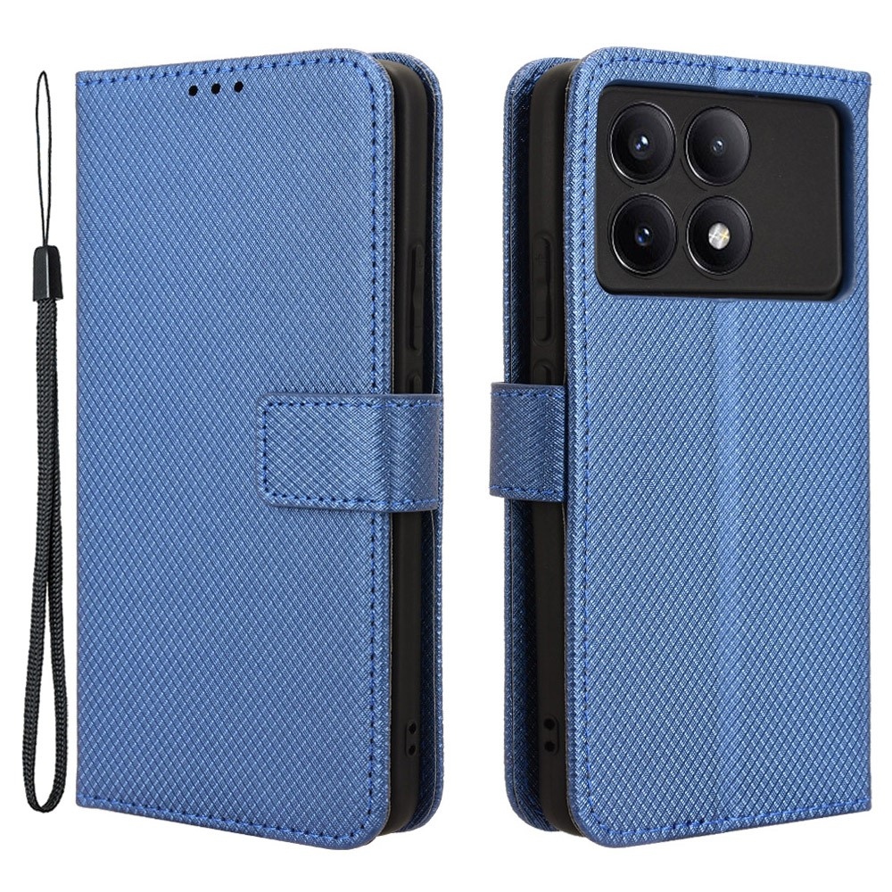 Wrist knížkové pouzdro na Xiaomi Poco X6 Pro 5G - modré
