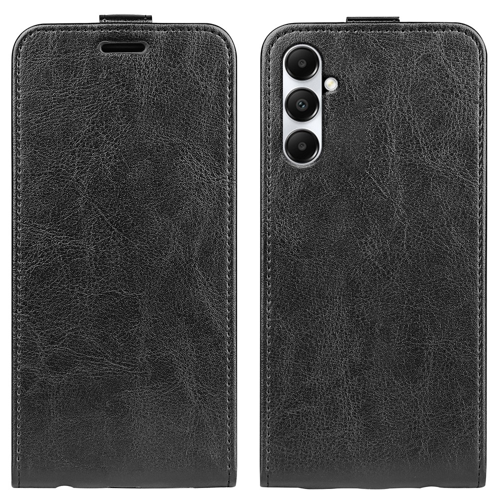 Vertical knížkové pouzdro na Samsung Galaxy A05s - černé