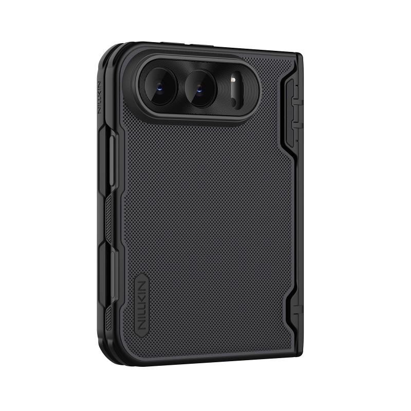 Nillkin Super Frosted FOLD Magnetic Zadní Kryt pro Apple iPhone Duo Black