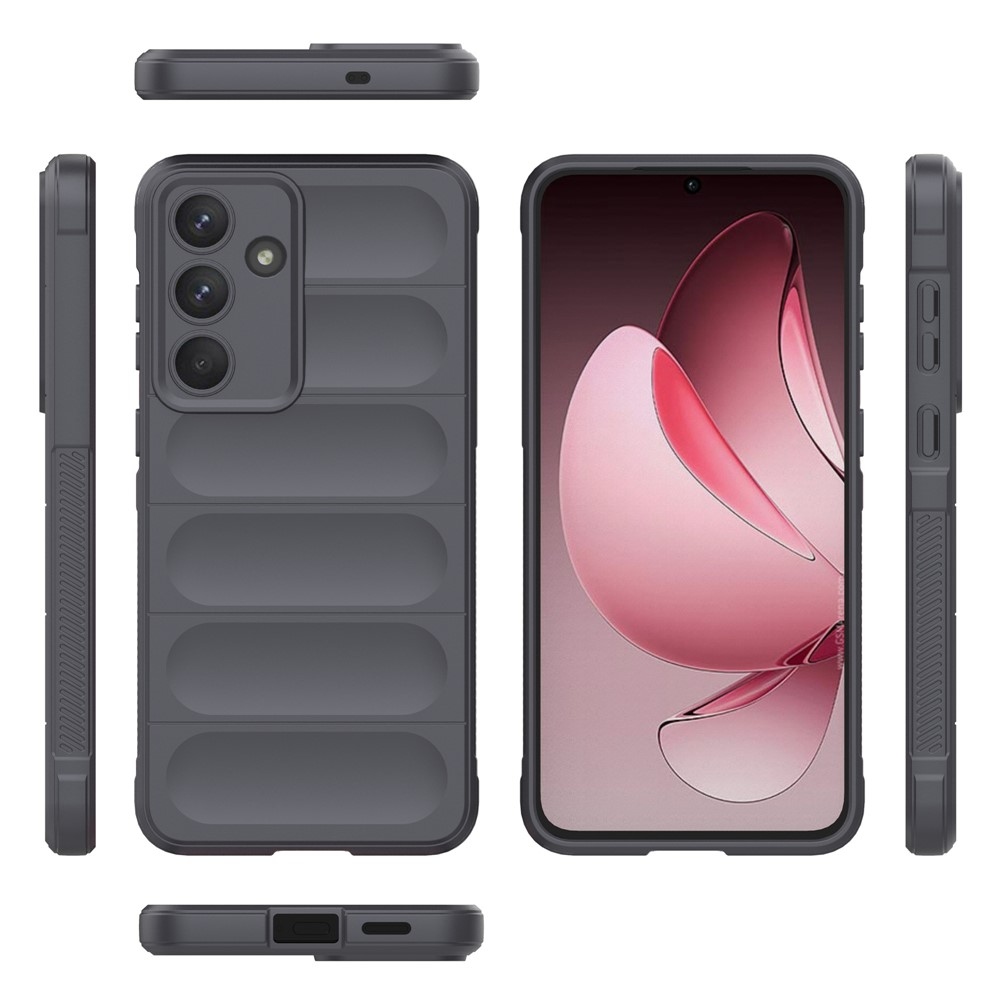 Rugg odolný gelový obal na Samsung Galaxy S25 FE - tmavěšedý