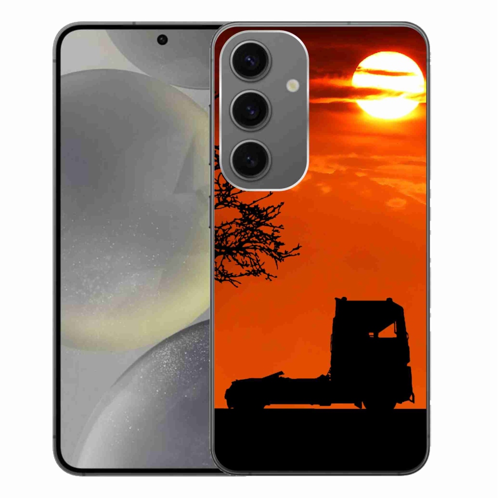 Gelový kryt mmCase na Samsung Galaxy S24+ - kamion 3