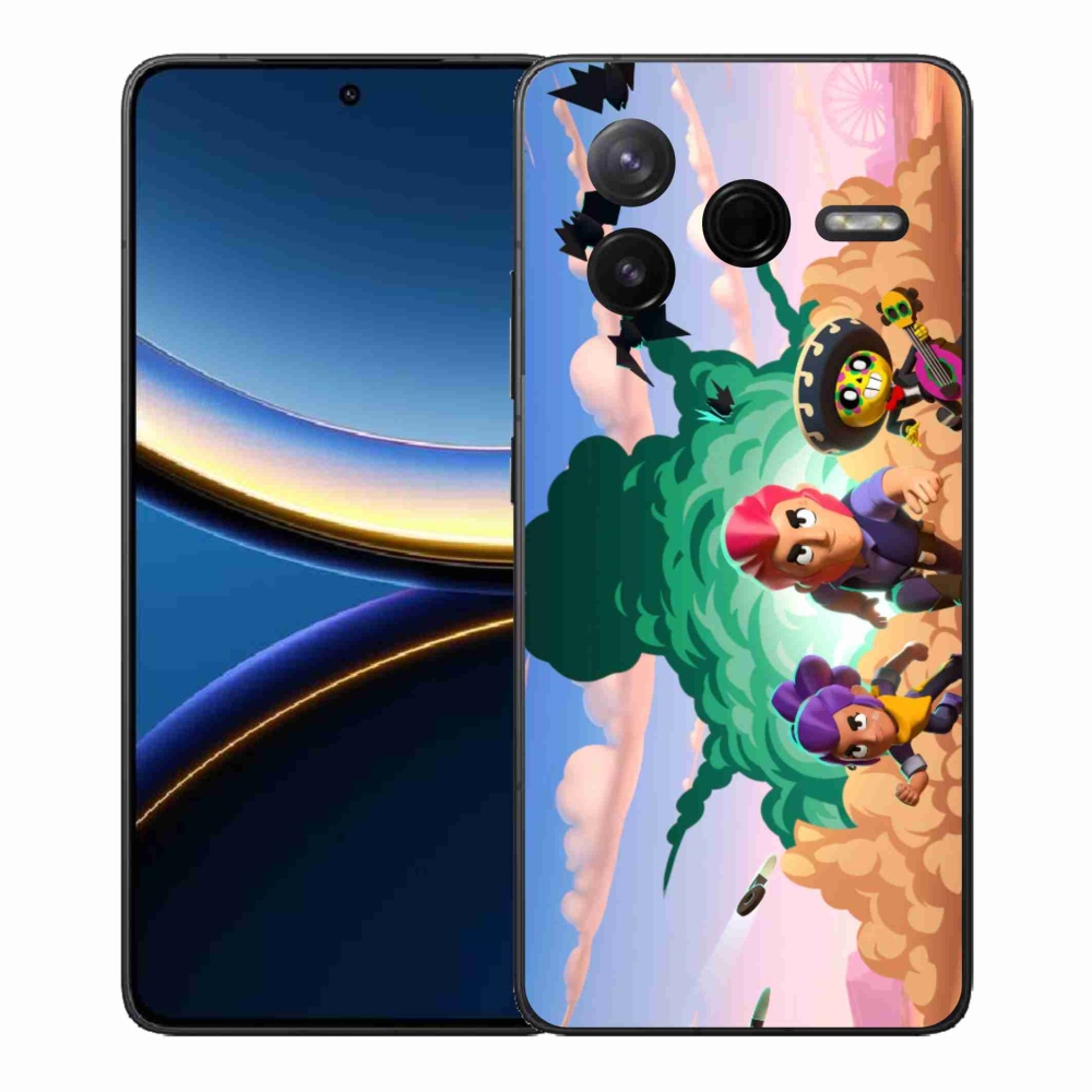 Gelový kryt mmCase na Xiaomi Poco F7 Pro - brawl stars