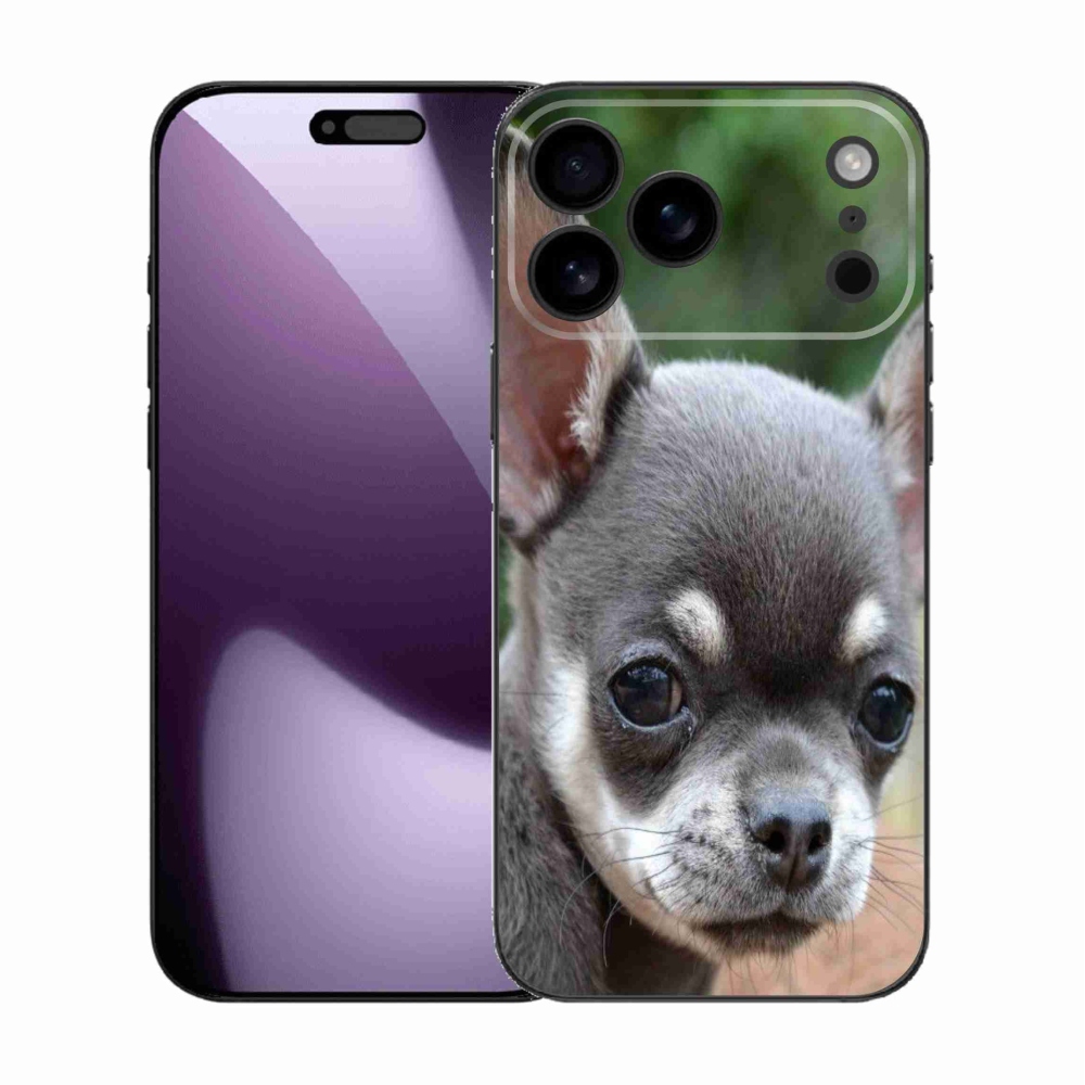 Gelový kryt mmCase na iPhone 17 Pro Max - čivava