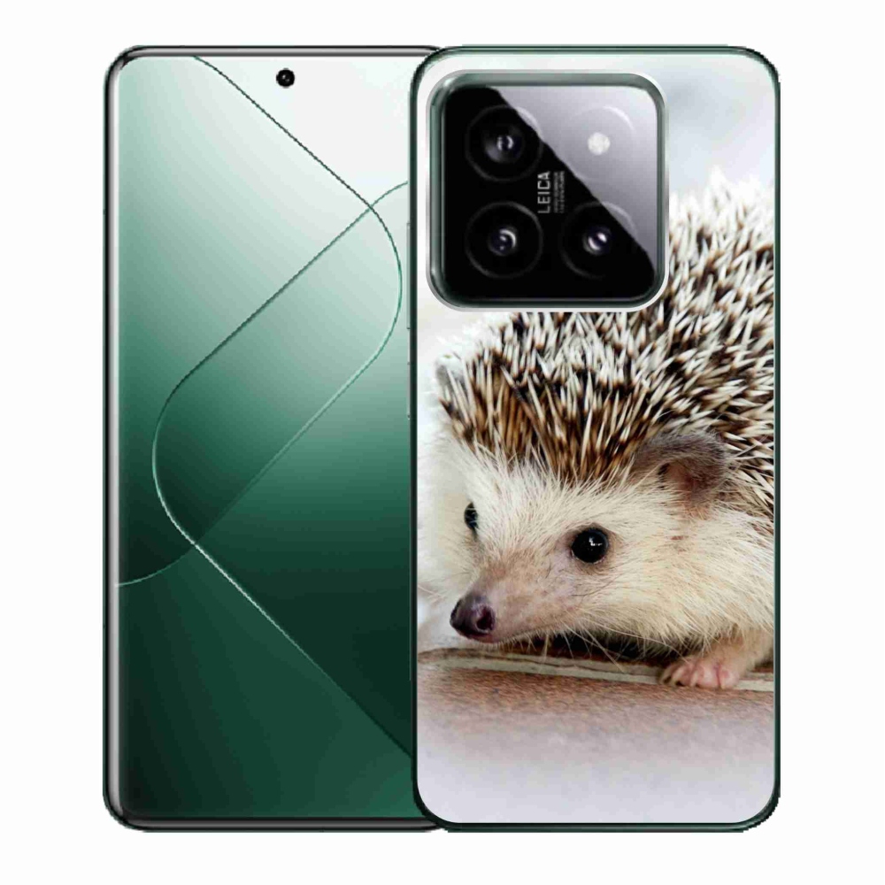 Gelový kryt mmCase na Xiaomi 14 - ježek