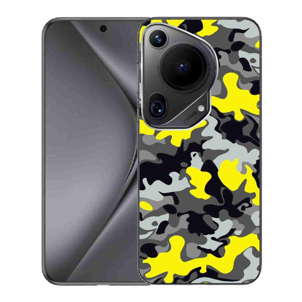 Gelový kryt mmCase na Huawei Pura 70 Ultra - maskáčový vzor 6