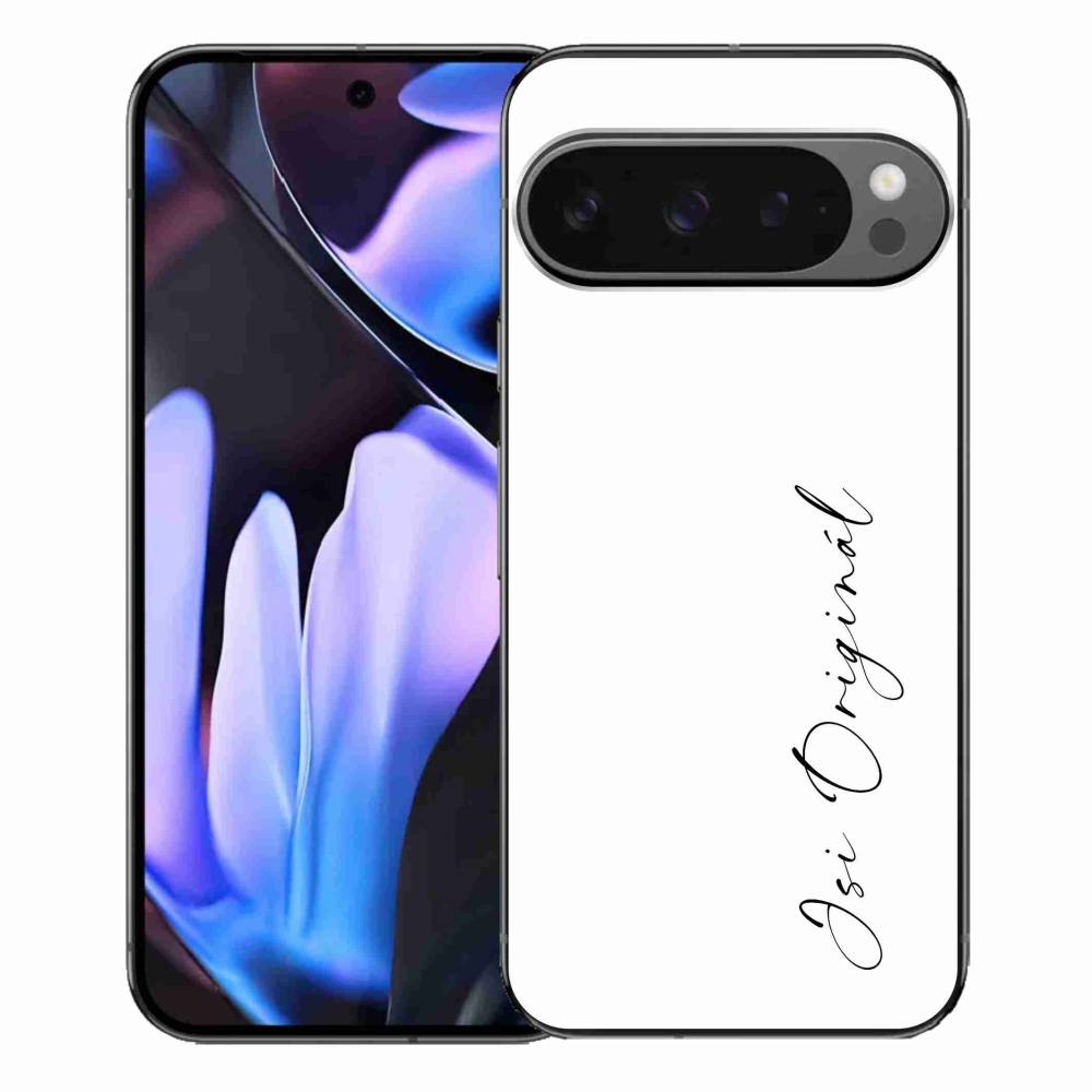 Gelový kryt mmCase na Google Pixel 9 Pro XL - jsi originál bílé pozadí