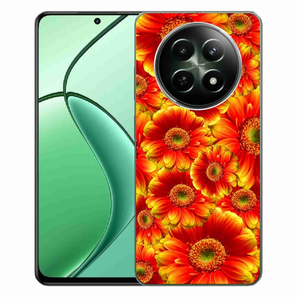 Gelový kryt mmCase na Realme 12 5G/12x 5G - gerbera 1