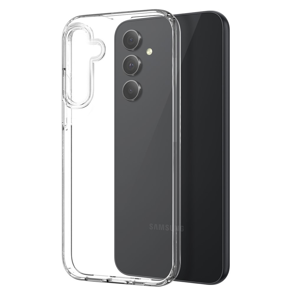 NORTHJO průhledný gelový obal + tvrzené sklo na Samsung Galaxy A35 5G - průhledný