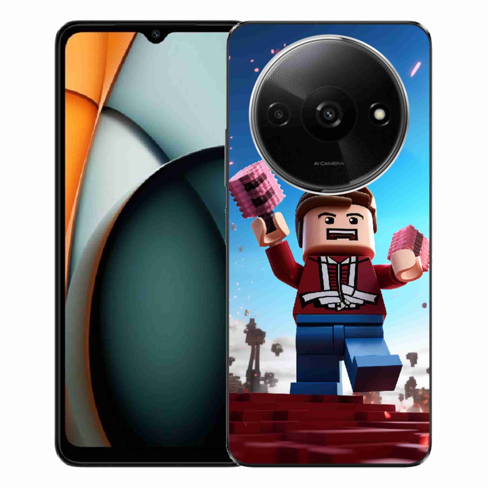 Gelový kryt mmCase na Xiaomi Redmi A3  - roblox 2