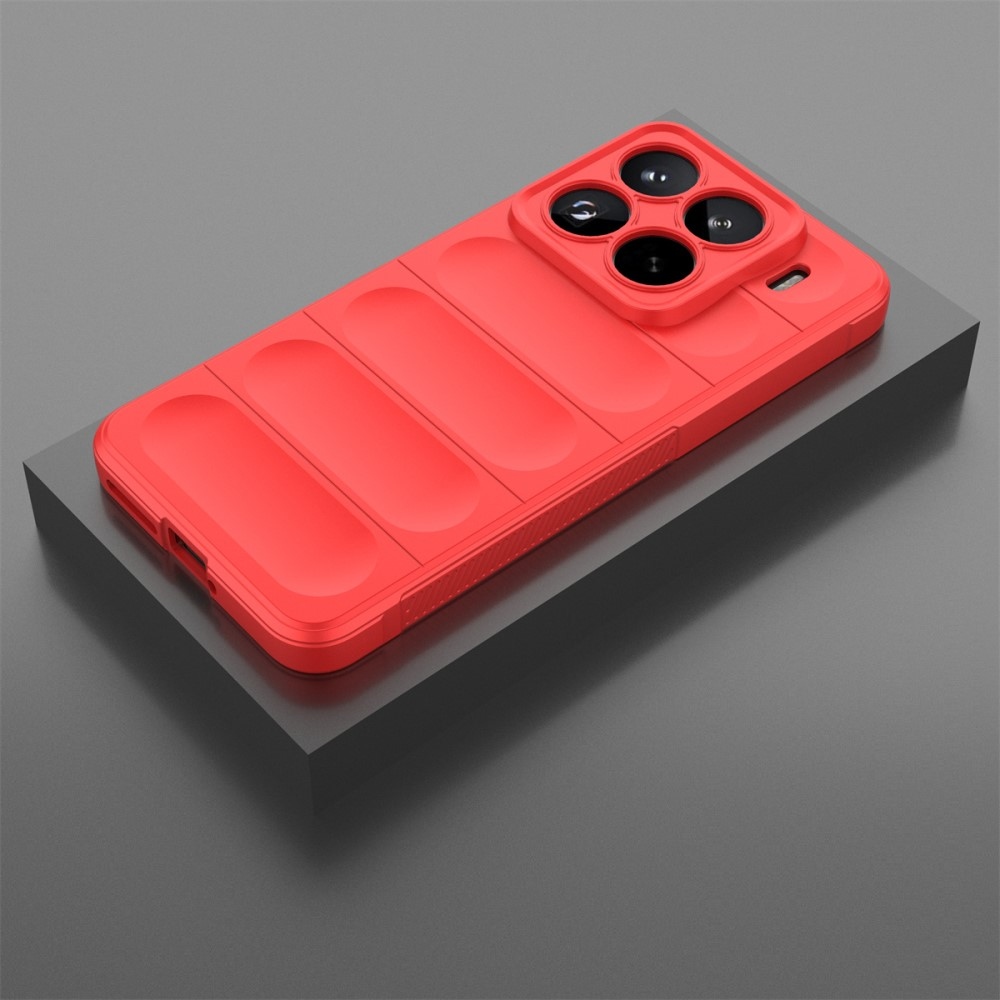 Rugg odolný gelový obal na Xiaomi 15 Pro - červený