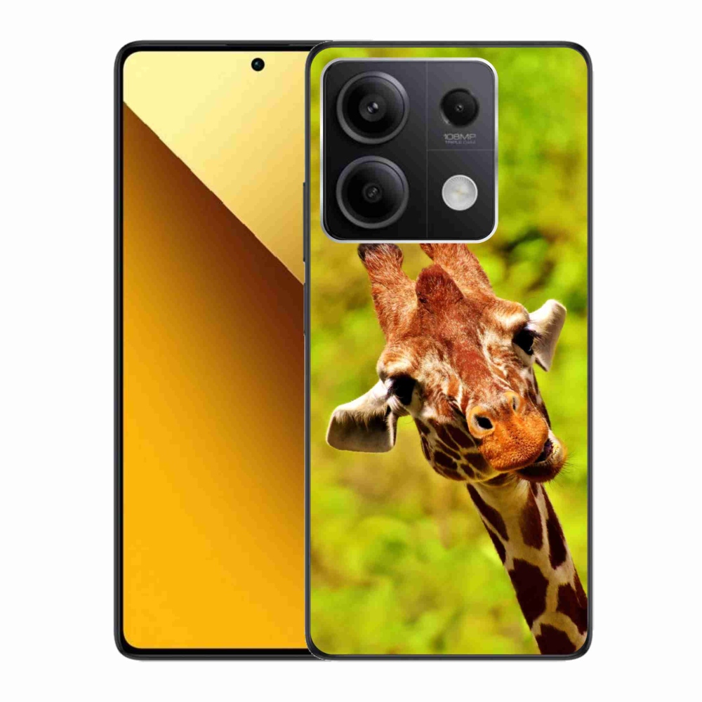 Gelový kryt mmCase na Xiaomi Redmi Note 13 5G - žirafa