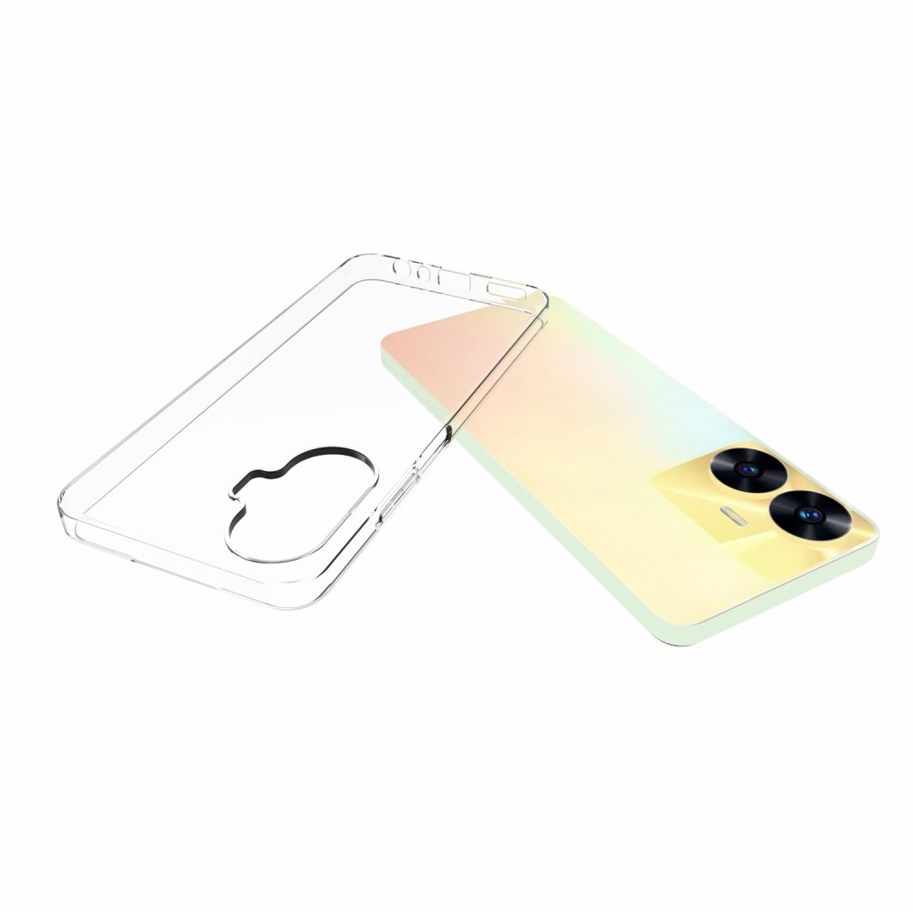 Průhledný gelový obal na Realme C55 - průhledný