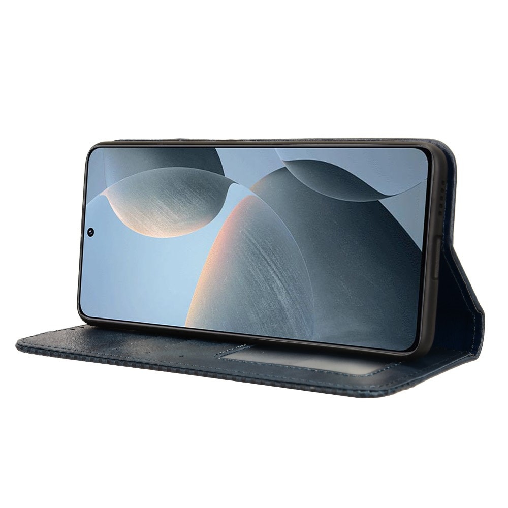 Vintage knížkové pouzdro na Xiaomi Poco X6 Pro 5G - černé