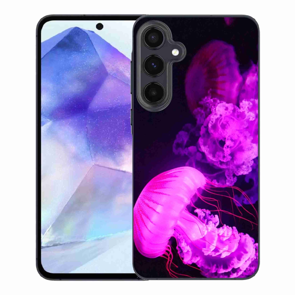 Gelový kryt mmCase na Samsung Galaxy A55 5G - medúza 1