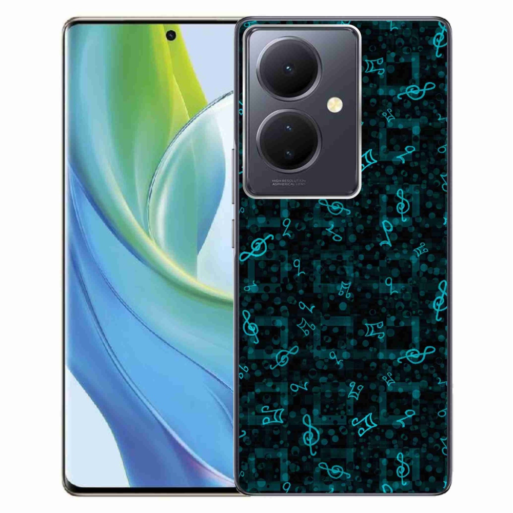 Gelový kryt mmCase na Vivo V29 Lite 5G - noty 1