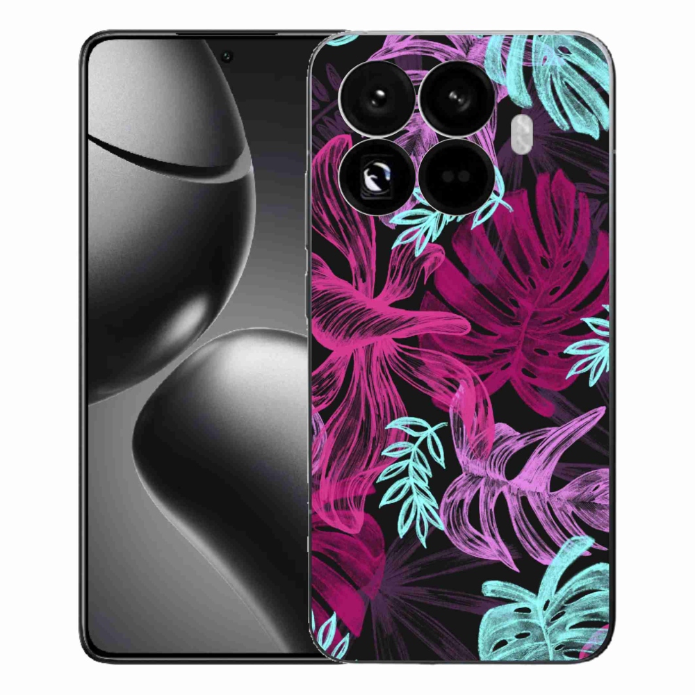 Gelový kryt mmCase na Xiaomi 15T Pro - květiny 1