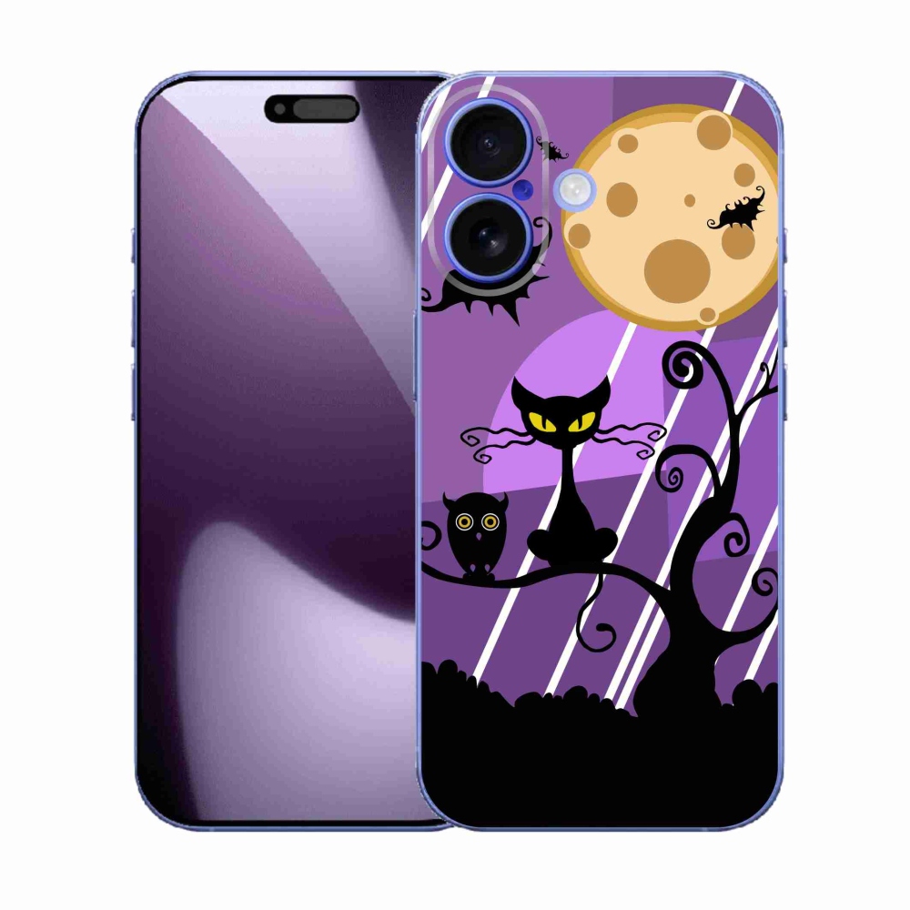 Gelový kryt mmCase na iPhone 17 - halloween