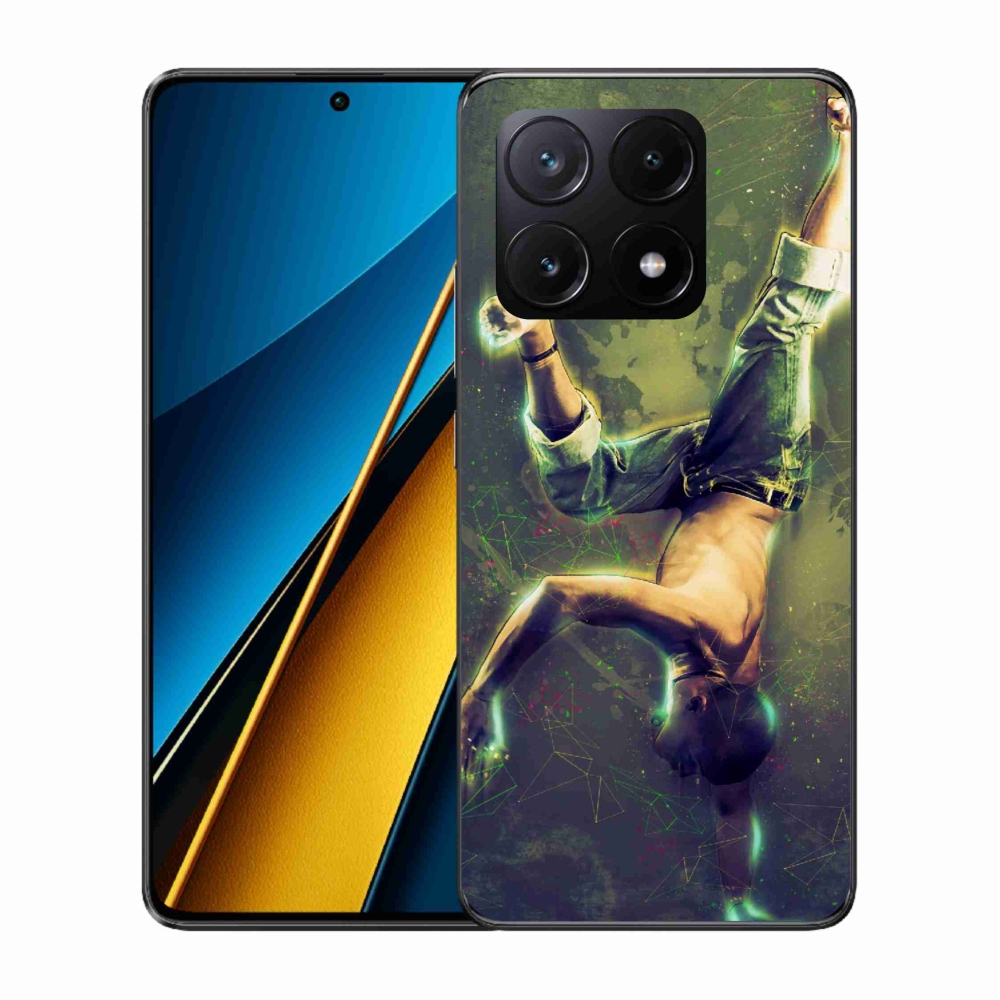 Gelový kryt mmCase na Xiaomi Poco X6 Pro 5G - breakdance