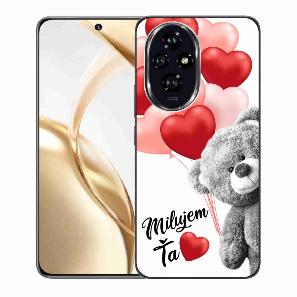 Gelový obal mmCase na Honor 200 5G - milujem Ťa sk