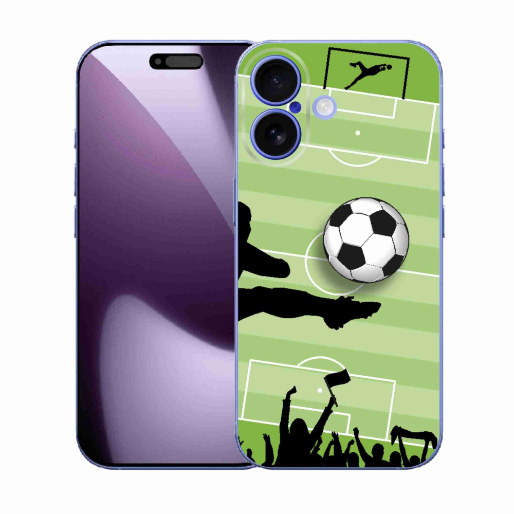 Gelový kryt mmCase na iPhone 17 - fotbal 3