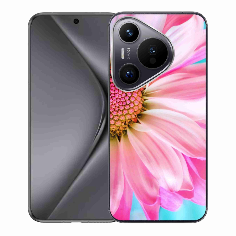Gelový kryt mmCase na Huawei Pura 70 - růžová květina
