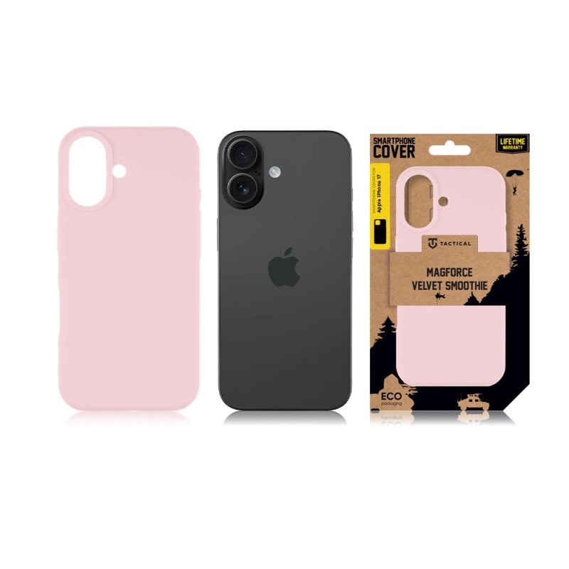 Tactical MagForce Velvet Smoothie Kryt pro Apple iPhone 17 Pink Panther