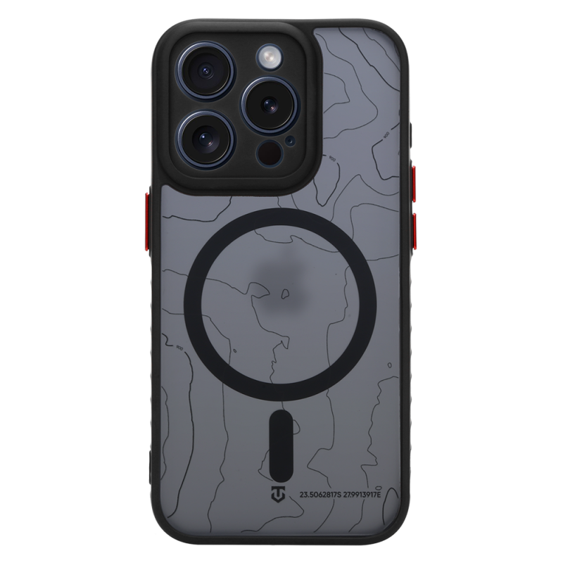 Tactical MagForce Warthog Kryt pro Apple iPhone 15 Pro Asphalt