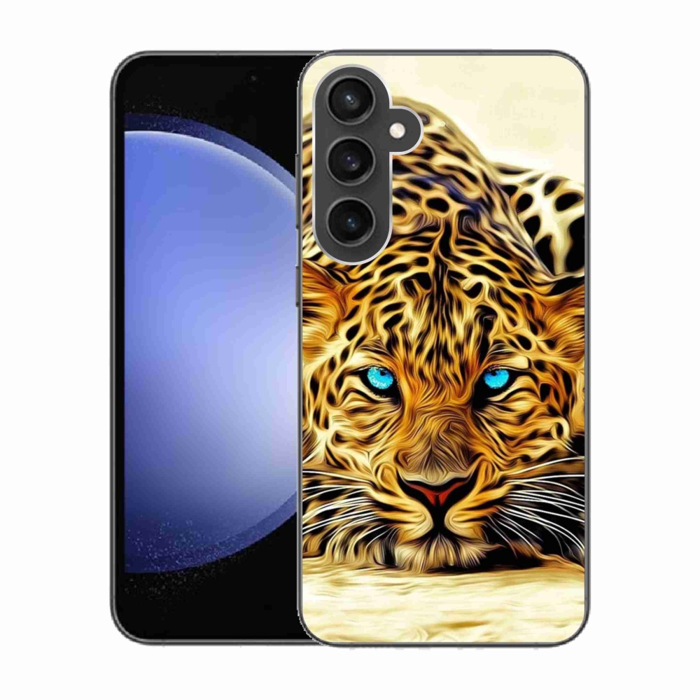 Gelový kryt mmCase na Samsung Galaxy S23 FE - kreslený tygr