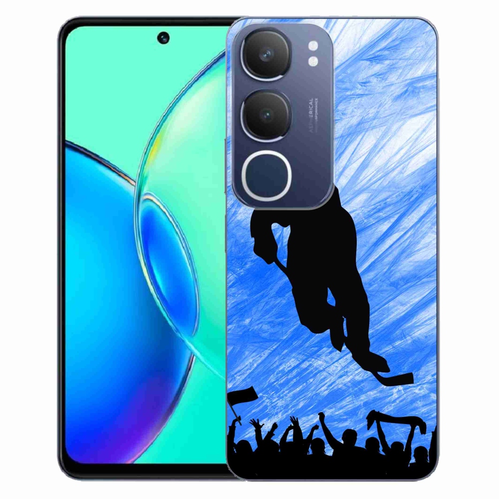 Gelový kryt mmCase na Vivo Y19s - hokejový hráč