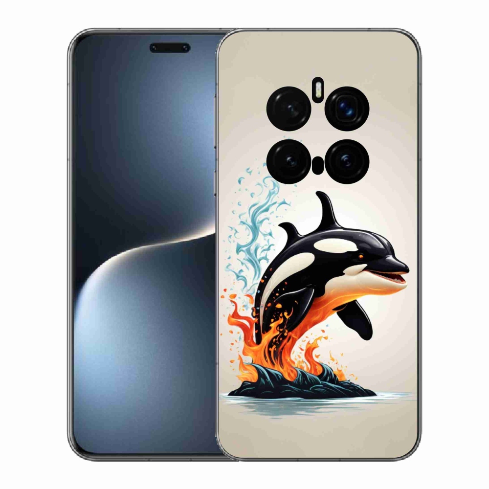 Gelový kryt mmCase na Honor Magic 7 Pro 5G - kosatka