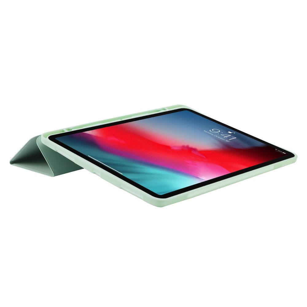 Chytré polohovatelné pouzdro na iPad Pro 11 (2020/21/22) - světlezelené