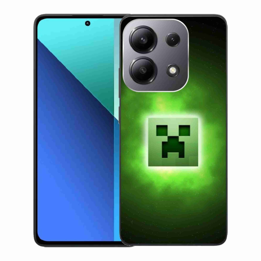Gelový kryt mmCase na Xiaomi Redmi Note 13 - minecraft