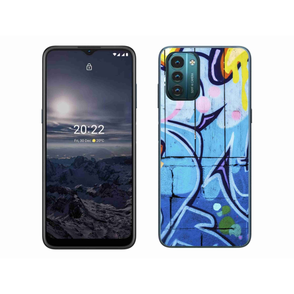Gelový kryt mmCase na Nokia G11/G21 - graffiti