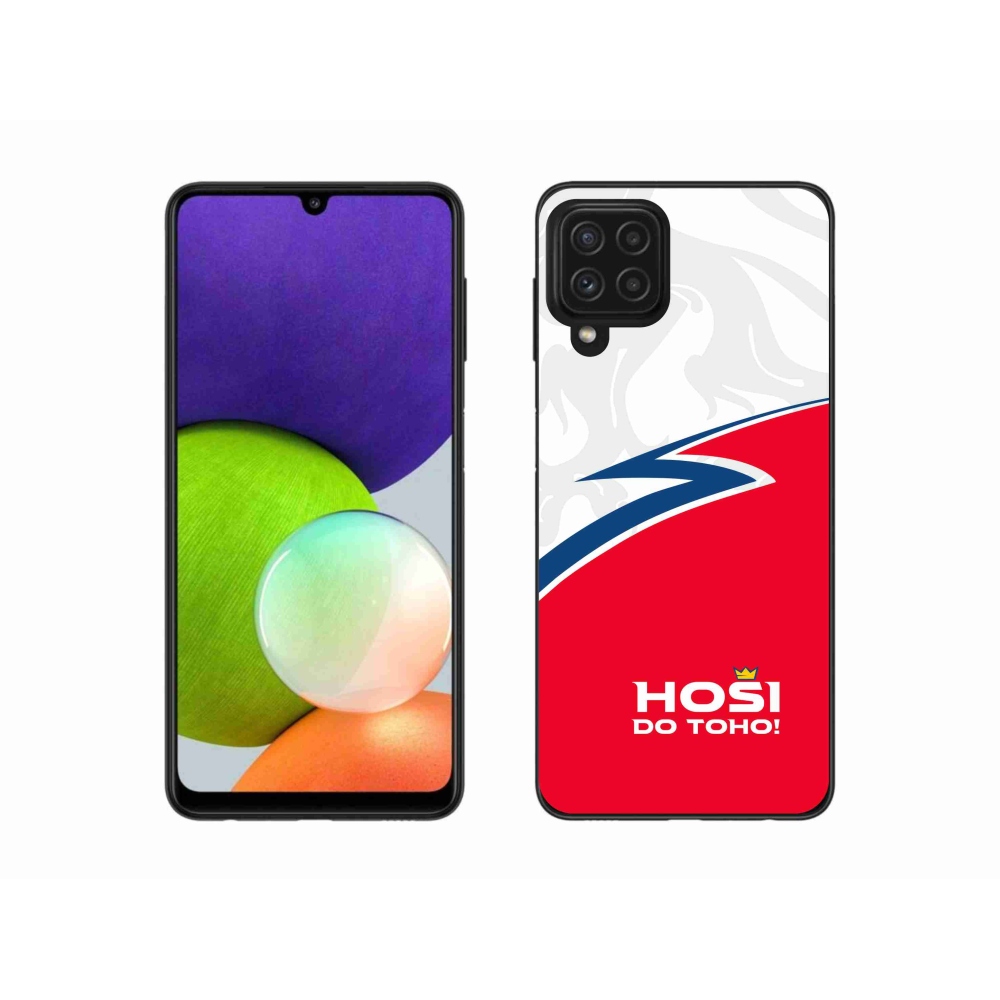 Gelový kryt mmCase na Samsung Galaxy A22 4G - hoši do toho 1