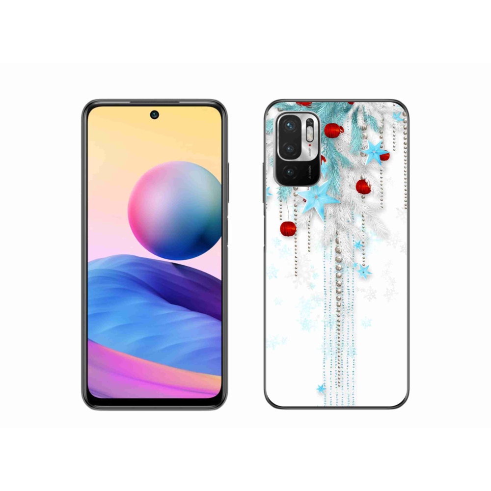 Gelový kryt mmCase na Xiaomi Poco M3 Pro/5G - vánoční ozdoby