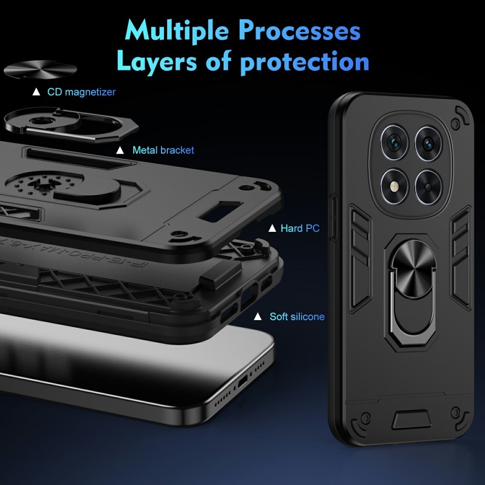 Defend odolný kryt na Xiaomi Redmi Note 14 Pro 5G/Poco X7 5G - černý