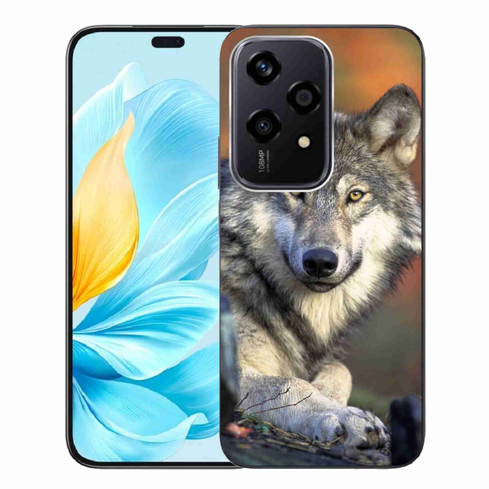 Gelový obal mmCase na Honor 200 Lite 5G - vlk