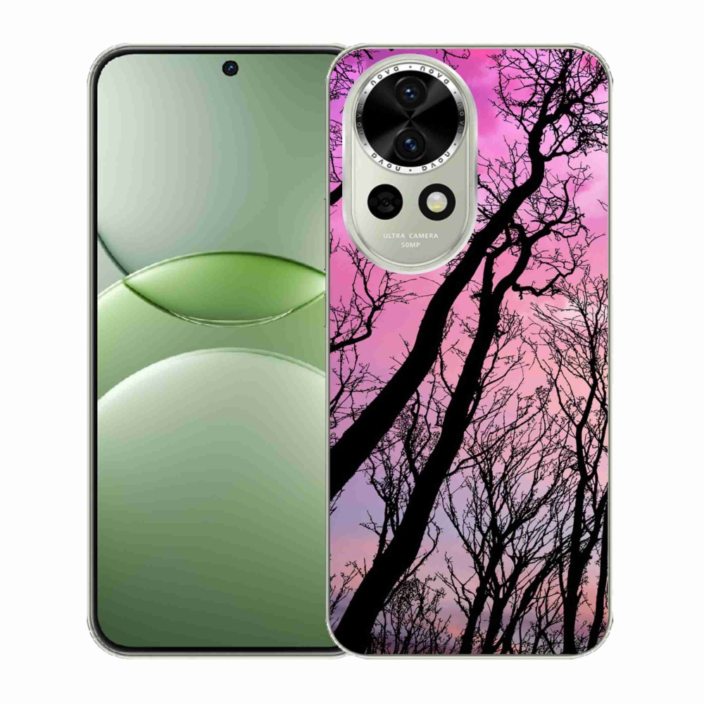 Gelový kryt mmCase na Huawei Nova 13 5G - opadané stromy