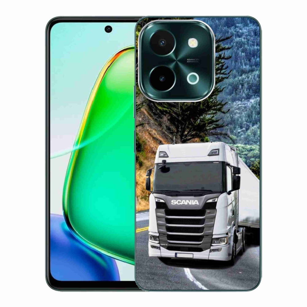 Gelový kryt mmCase na Vivo Y28 - kamion 1