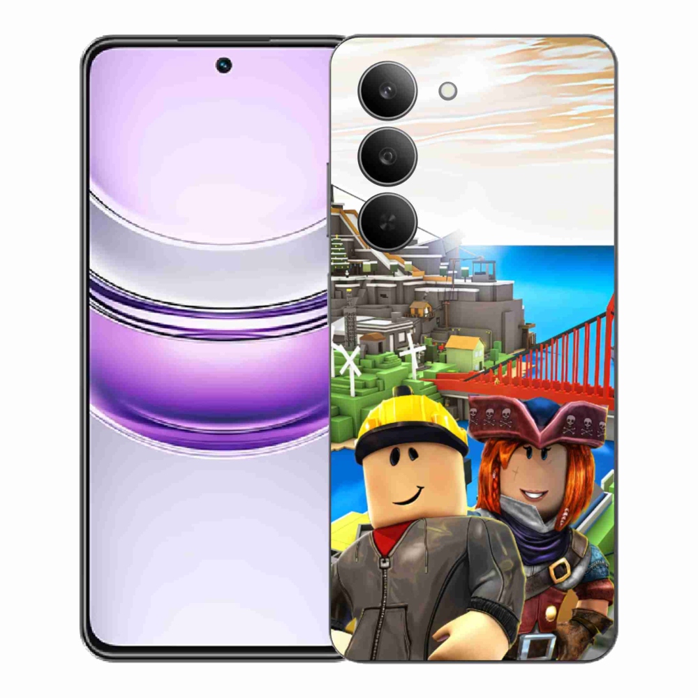 Gelový kryt mmCase na Realme 14x 5G - roblox 1