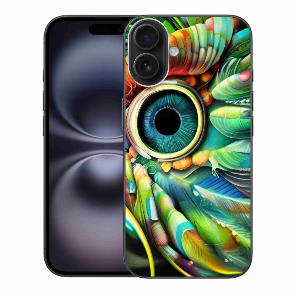 Gelový kryt mmCase na iPhone 16 Plus - abstraktní motiv 18