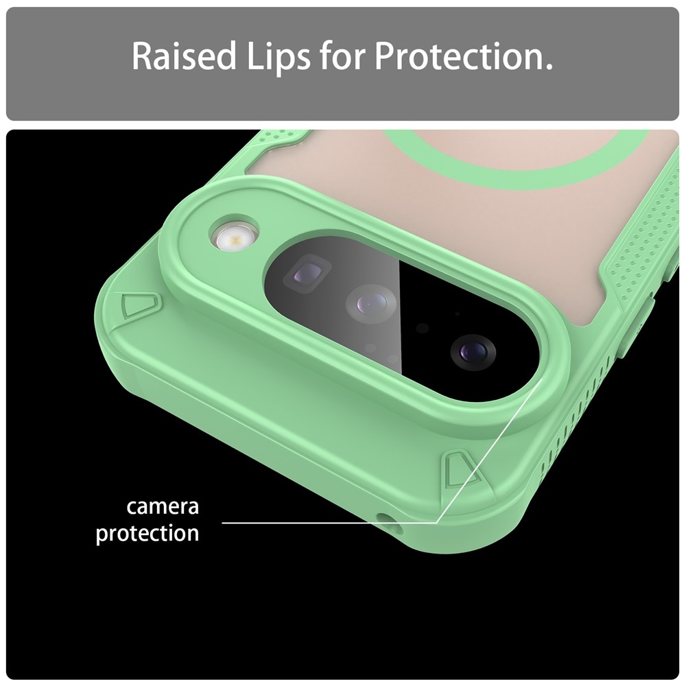 Froste odolný kryt s MagSafe na Google Pixel 10 - zelený
